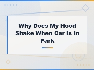 Why Does My Hood Shake When the Car Is in Park? Common Causes Explained